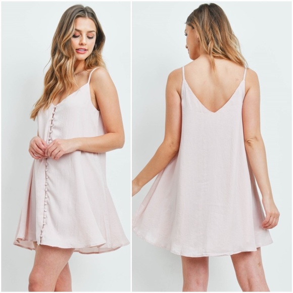 #75 Beige strappy dress - Picture 2 of 12